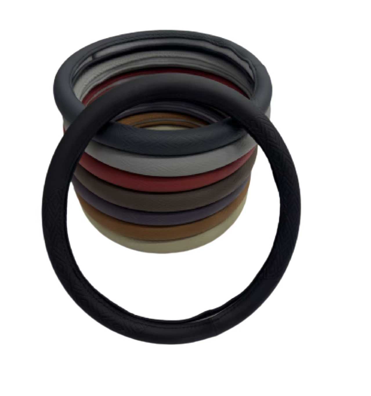 Κάλυμμα τιμονιού αυτοκινήτου - SMZ-2 - 123022 - Black - Image 2