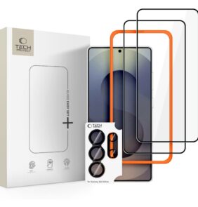 TEMPERED GLASS TECH-PROTECT EASY SET+ 3-PACK GALAXY S26 ULTRA BLACK