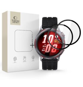 HYBRID GLASS TECH-PROTECT GLASS FLEX+ 2-PACK HUAWEI WATCH GT RUNNER 2 BLACK