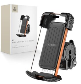 TECH-PROTECT V7 UNIVERSAL BIKE & MOTORCYCLE MOUNT BLACK