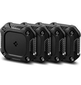 SPIGEN TOUGH ARMOR 4-PACK APPLE AIRTAG 1 / 2 BLACK