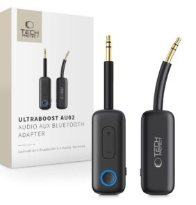 TECH-PROTECT ULTRABOOST AU02 AUDIO ADAPTER AUX BLUETOOTH 5.4 BLACK