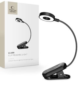 TECH-PROTECT LL100 CLIP READING LIGHT BLACK
