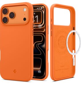 SPIGEN SILICONE FIT MAG MAGSAFE IPHONE 17 PRO COSMIC ORANGE