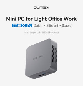 OUMAX MAX N SERIES Intel N5095 2.9GHz 8GB 256GB SSD W11 OEM