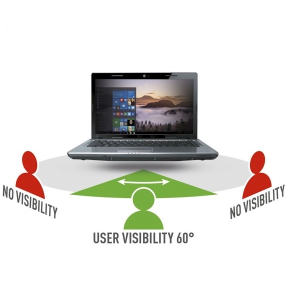 Privacy Filter for laptop 15,6''-16/9 345x194mm OEM - Image 2