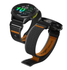 SPIGEN ATHLEX AIR GARMIN QUICKFIT 22 MM ACTIVE BLACK/ORANGE