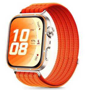 TECH-PROTECT NYLON HUAWEI WATCH FIT 3 / 4 / 4 PRO / 5 / 5 PRO ORANGE