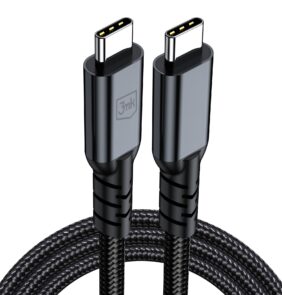 Accessories - 3mk Hyper Cable N-SERIES Thunderbolt 4 2m 48V/5A 40Gb/s 240W 8K60Hz Black