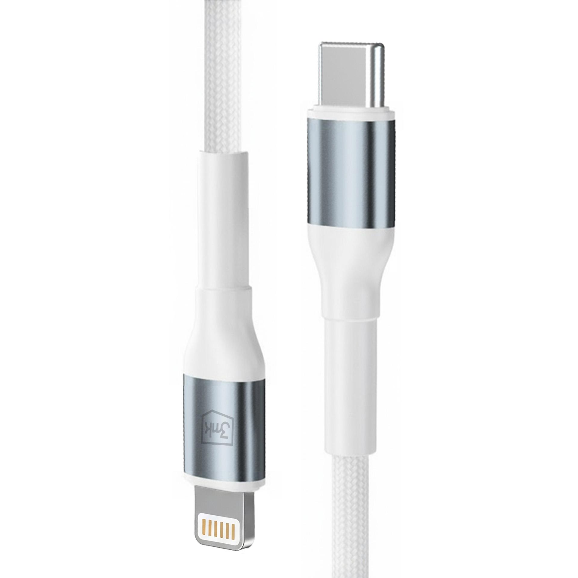Accessories - 3mk Hyper Cable N-SERIES C to Lightning 1m PD 3.0 9V/3A 27W White