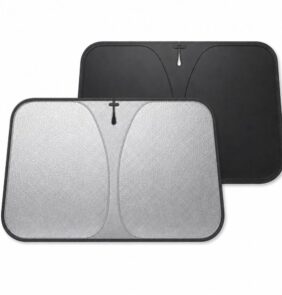 SPIGEN UO260 UNIVERSAL CAR FRONT WINDSHIELD SUNSHADE S BLACK