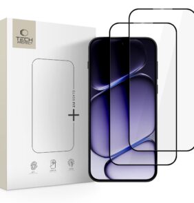 TEMPERED GLASS TECH-PROTECT GLASS FIT+ 2-PACK ONEPLUS NORD 6 BLACK