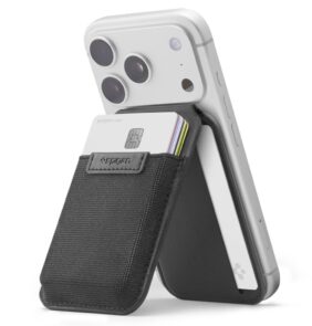 SPIGEN S314-4 SLIM FOLD TRIPOD WALLET MAGSAFE BLACK