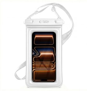 TECH-PROTECT UWC7 UNIVERSAL WATERPROOF FLOATING CASE 6.9 INCH WHITE