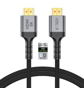 TECH-PROTECT ULTRABOOST CABLE HDMI 2.1 4K 120HZ / 8K 60HZ 100CM BLACK
