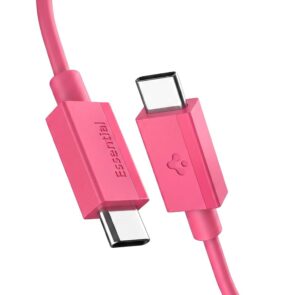 SPIGEN EB6010CC ESSENTIAL TYPE-C CABLE 60W 100CM PINK