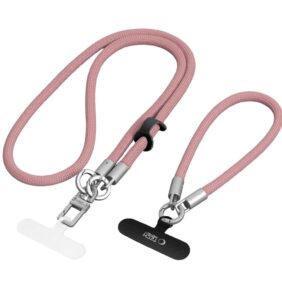 TECH-PROTECT C10S ROPE CROSSBODY & WRIST DUSTY ROSE/TITANIUM