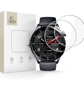 TEMPERED GLASS TECH-PROTECT GLASS FIT+ 2-PACK XIAOMI WATCH S5 (46 MM) CLEAR