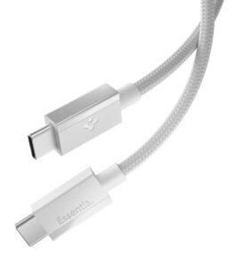 SPIGEN EB6015CC ESSENTIAL TYPE-C CABLE 60W 150CM WHITE