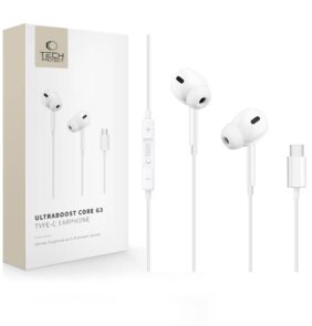 TECH-PROTECT ULTRABOOST TYPE-C EARPHONE CORE G3 WHITE