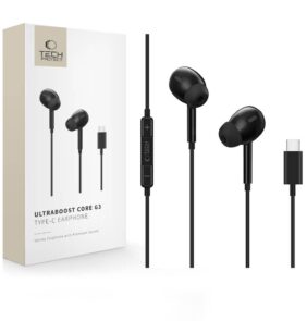 TECH-PROTECT ULTRABOOST TYPE-C EARPHONE CORE G3 BLACK