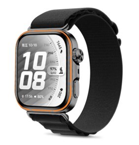 TECH-PROTECT NYLON PRO HUAWEI WATCH FIT 3 / 4 / 4 PRO / 5 / 5 PRO BLACK
