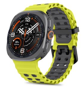 TECH-PROTECT ICONBAND PRO SAMSUNG GALAXY WATCH ULTRA 1 / 2 2024-2026 (47 MM) LIME/BLACK