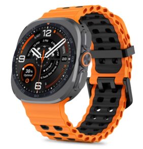 TECH-PROTECT ICONBAND PRO SAMSUNG GALAXY WATCH ULTRA 1 / 2 2024-2026 (47 MM) ORANGE/BLACK