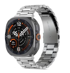 TECH-PROTECT STAINLESS SAMSUNG GALAXY WATCH ULTRA 1 / 2 2024-2026 (47 MM) SILVER