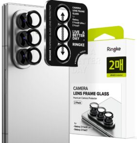 CAMERA COVER RINGKE CAMERA FRAME 2-PACK GALAXY Z FOLD 7 / 8 ULTRA BLACK