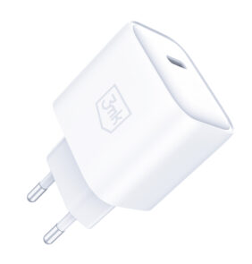 Accessories - 3mk Rayo Charger 20W PD3.0 PPS USB 1C + Cable C to C 3A 60W White