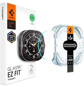 TEMPERED GLASS SPIGEN GLAS.TR EZ-FIT AC 2-PACK SAMSUNG GALAXY WATCH ULTRA 2 2026 (47 MM) CLEAR