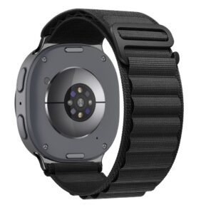 TECH-PROTECT NYLON PRO SAMSUNG GALAXY WATCH 8 / 9 / CLASSIC (40 / 44 / 46 MM) BLACK
